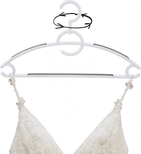 Rotating hook for easy hanging