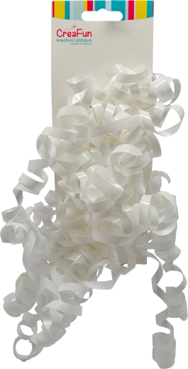 Metallic White Gift Bows, 2 pcs (6 mm)
