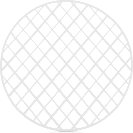 Apvali apsauginė kriauklės kilimėlis 32,5 cm, baltas