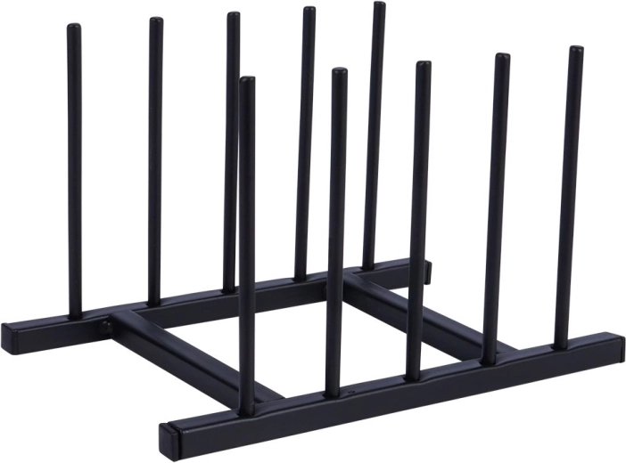 Patvari metalinė konstrukcija juodos spalvos