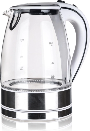 Stiklinis virdulys BLAZE 1,7 l su LED apšvietimu