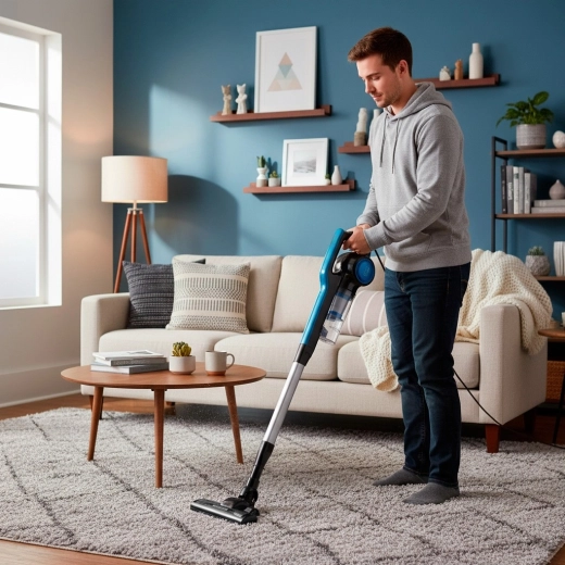 3-in-1 stick vacuum cleaner 600 W with cord and cyclonic filtration
