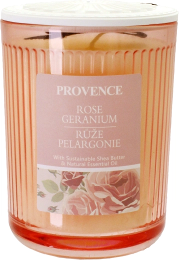 Scented glass candle Pink Geranium 230 g
