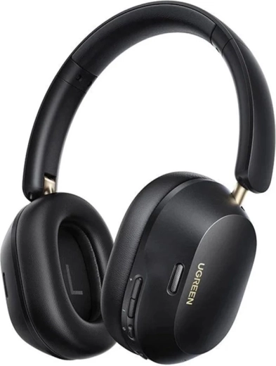 Ugreen HiTune Max 5C belaidės ausinės su hibridiniu ANC, Bluetooth 5.4, juodos