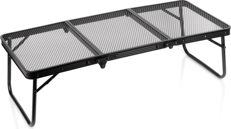 Vilde Folding Camping Table 90 × 40 cm, Black