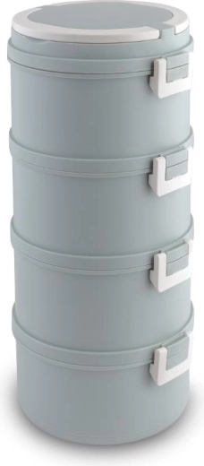 Lamart Care keturių aukštų maisto dėžutė 4 × 700 ml