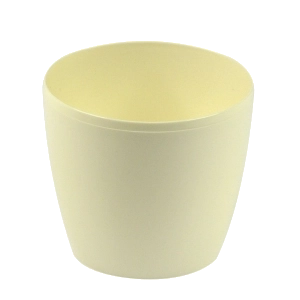 Decorative Flower Pot Magnolia 25 cm cream
