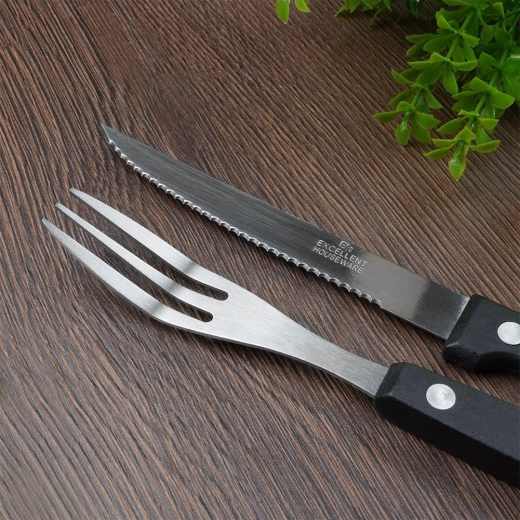 Ergonomiškos rankenos su trigubu kniedijimu