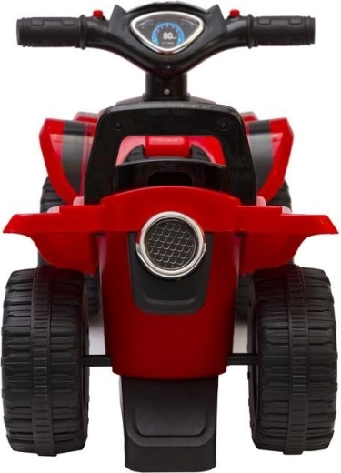 Stable quad with wide wheels