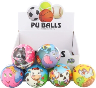 Soft animal ball 10 cm