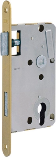 Įleidžiama cilindrinė spyna 72/80 L su pavara, polochromatas