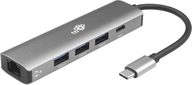 5-in-1 port expansion via USB‑C