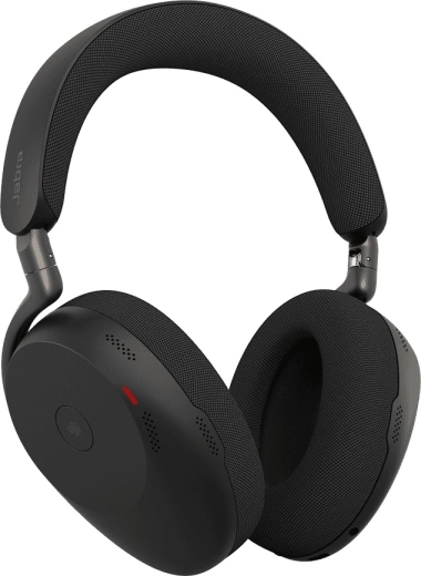 Belaidės ausinės Jabra Evolve3 85 MS su USB adapteriu Link 390c – juodos