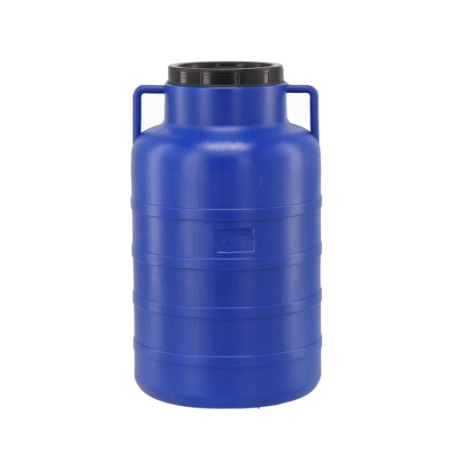 Plastikinis fermentavimo indas 60 l su dangčiu ir HDPE rankenomis