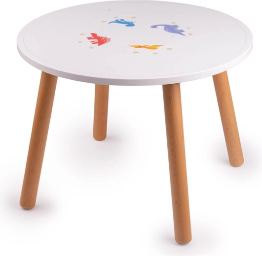 Tidlo wooden children’s table – dinosaurs