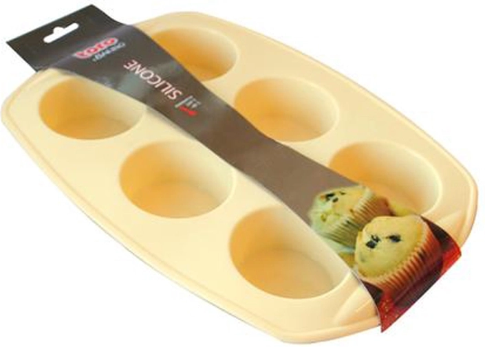 TORO Silicone Muffin Pan 6 pcs 30 × 21 cm