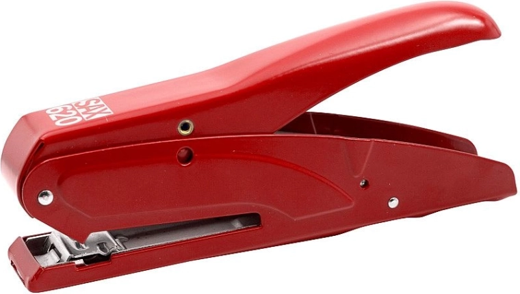 Red stapling pliers SAX 620