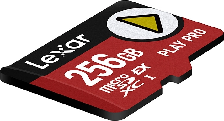 256 GB of space for games, photos, and data