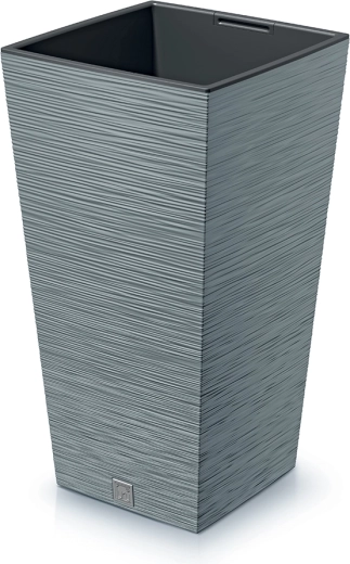 Furu Square Planter 34.5 cm – concrete gray
