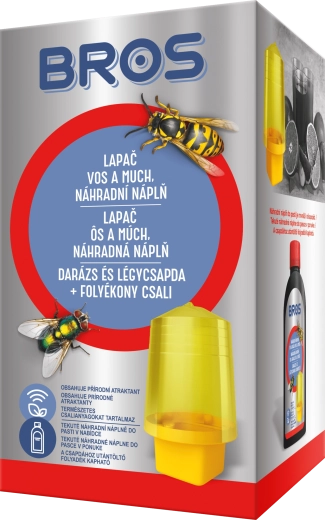 Bros vapsvų, širšių ir musių gaudyklė – atsarginis užpildas 200 ml