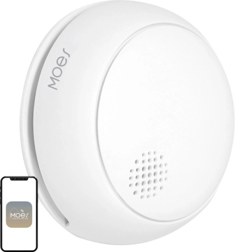 Moes ZigBee dūmų detektorius su aliarmu