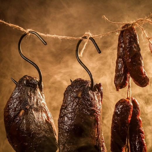 Idealu mėsai, dešroms ir žuviai rūkyti