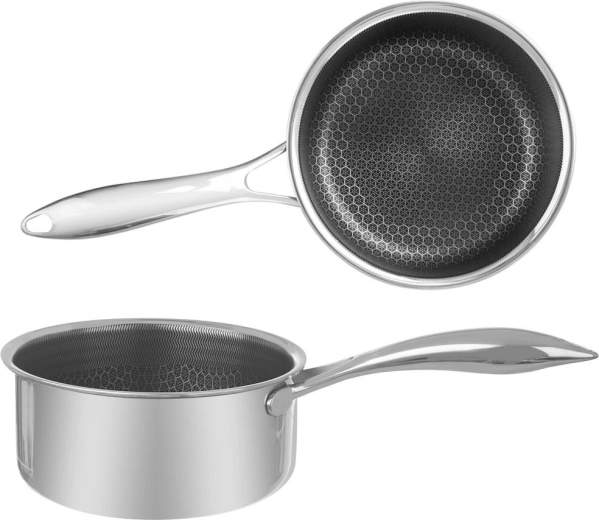 Nerūdijančio plieno prikaistuvis COOKCELL 16 cm, 1,5 l