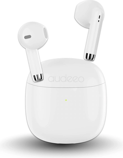True wireless headphones Audeeo Orbiter II white