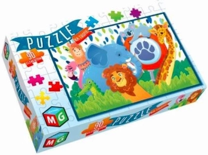 On the Trail Puzzle 90 Pieces Multigra