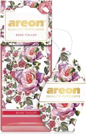 Hanging Air Freshener AREON Rose Valley