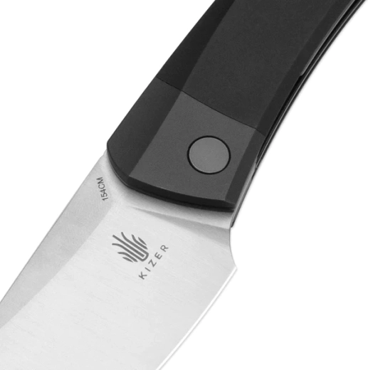 Premium 154CM steel with satin finish
