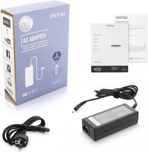 Mitsu Power Adapter for Acer 65 W 19 V 3.42 A