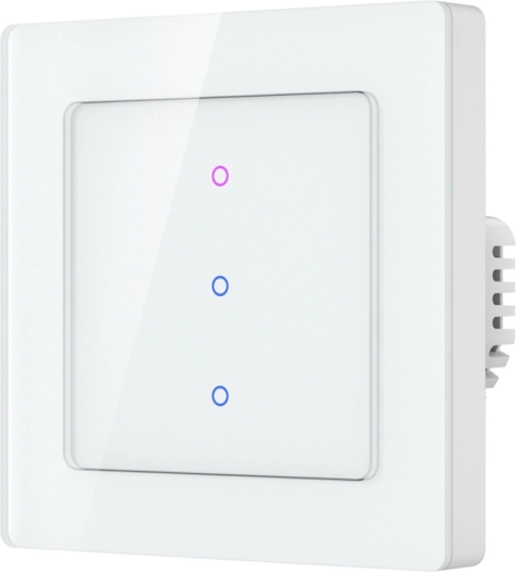 Touch smart Wi‑Fi light switch Avatto, 3-gang