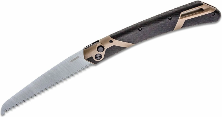 Folding Saw Kershaw Taskmaster Saw 2, 17.8 cm, black‑brown