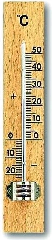 Indoor wooden thermometer 15 cm