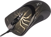 Gaming Laser Mouse A4Tech XGame EVO X747 Brown Fire