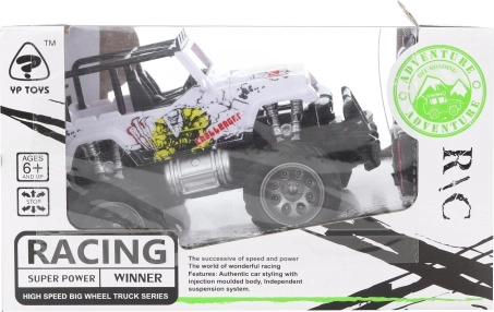 Visureigis RC automobilis 1:16 – baltas