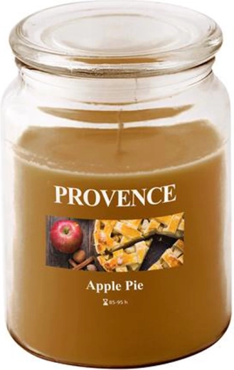Scented candle in glass PROVENCE apple strudel 95 hours