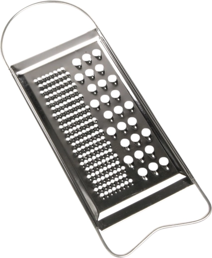 Flat handheld vegetable grater 2-in-1