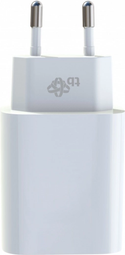Tinklo įkroviklis 2x3A USB C + USB A Power Delivery baltas