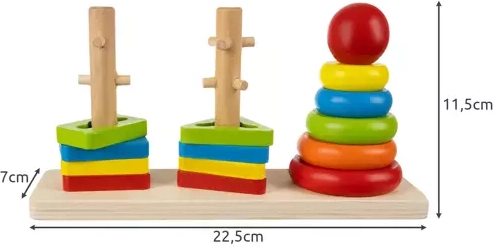 Clear dimensions and a practical base