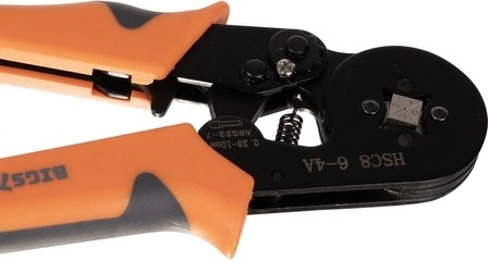 Automatic crimping with crimp force adjustment