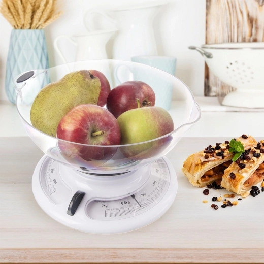 Aiški analoginė skalė be baterijų