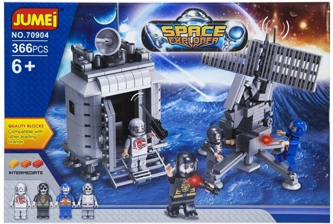 Jumei Space Explorer Building Set – space expedition, 366 pieces - 1 piece