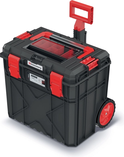 X-Block Alu Log wheeled tool case, black