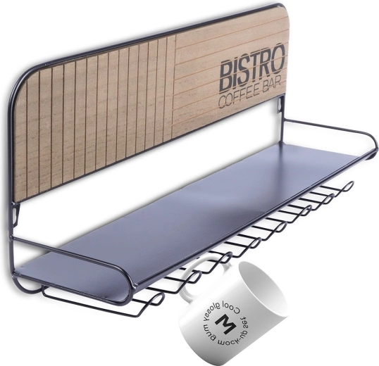 Industrinis „Bistro Coffee Bar“ dizainas