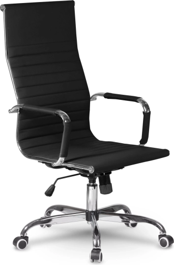 Ergonomiškas aukštas atlošas patogiai atramai