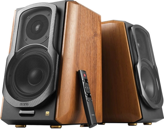 2.0 Speaker System EDIFIER S1000MKII – wooden active bookshelf speakers