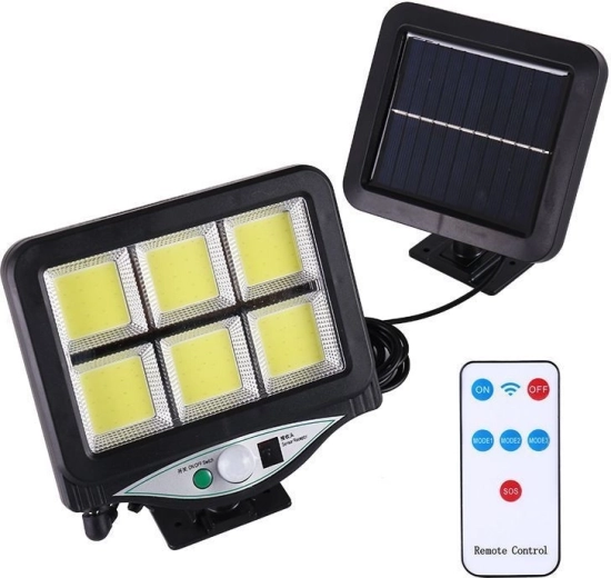 Solar power with separate panel