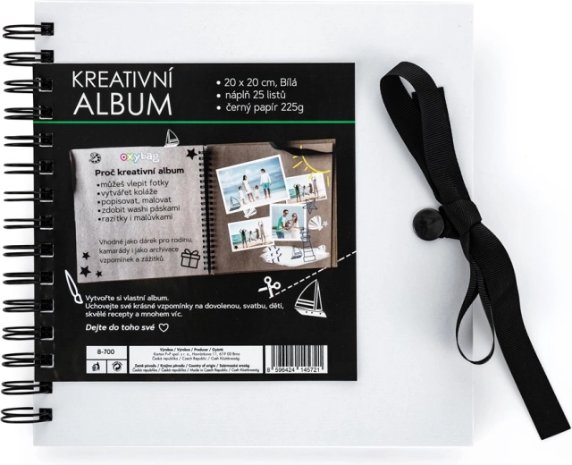 Creative Album White